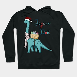 Positive Dino: The Brachiosaurus / Merry Christmas Version Hoodie